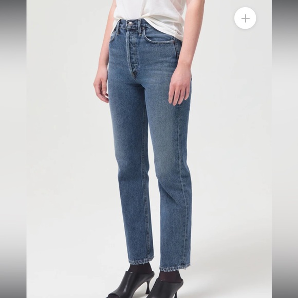 New without tags - Agolde 90’s Pinch Waist High Rise size 24 - Picture 10 of 10